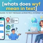 whats does wyf mean in text