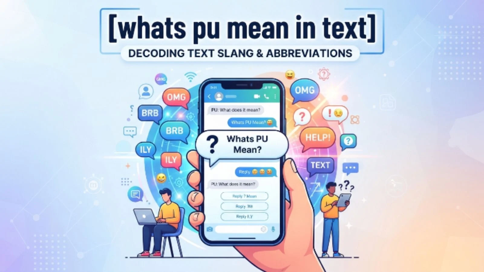 whats pu mean in text