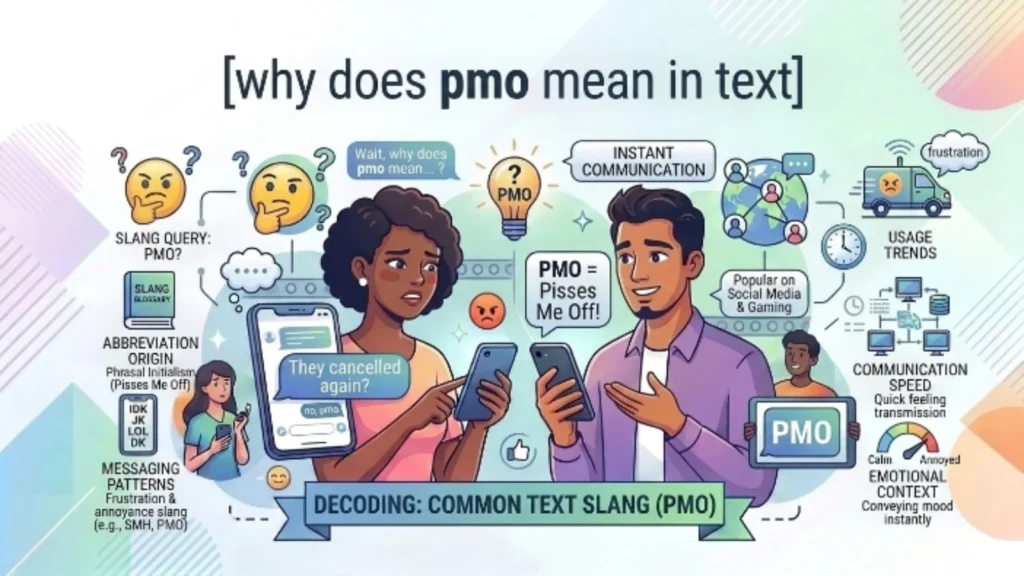 why does pmo mean in text