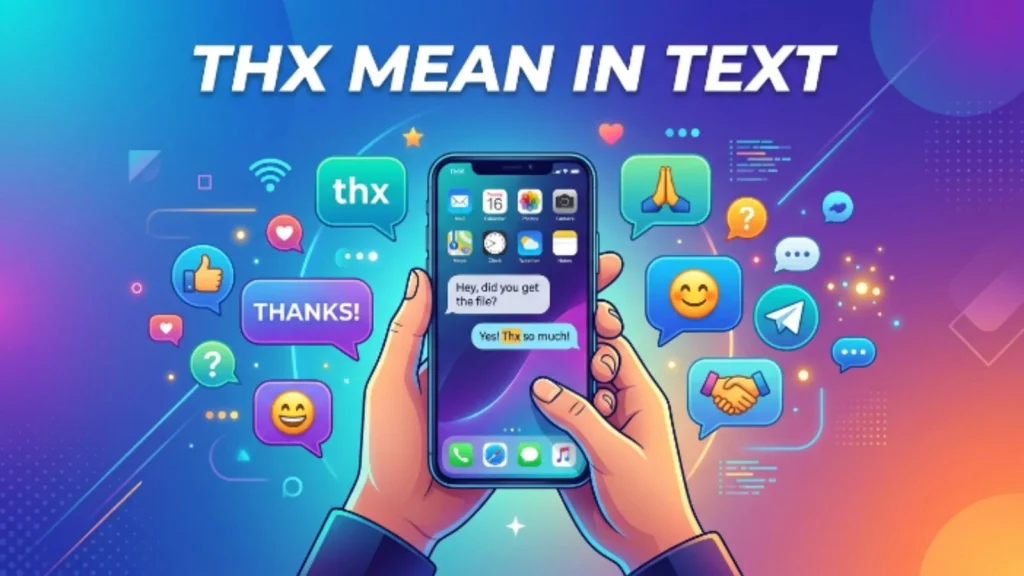 thx mean in text