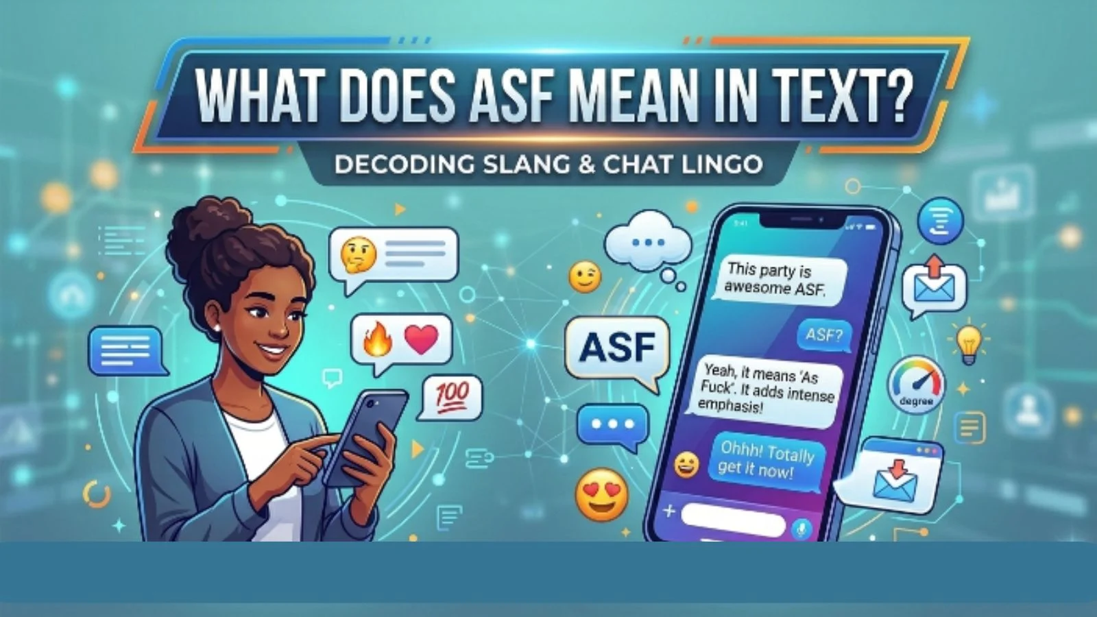 what do asf mean in text