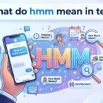 what do hmm mean in text