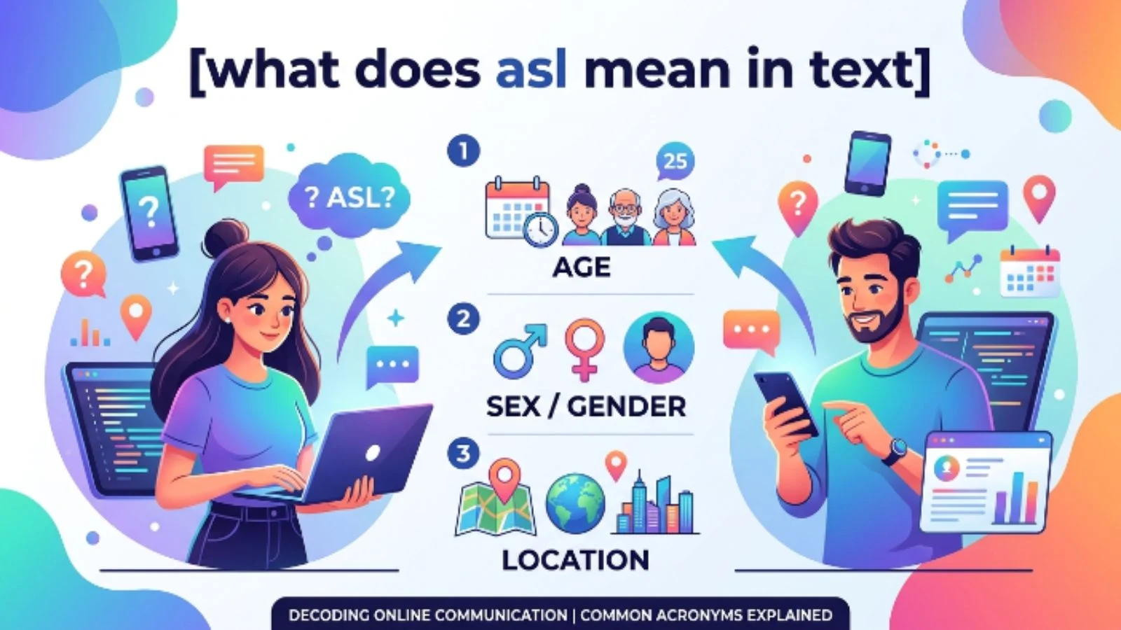 what does asl mean in text