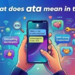 what does ata mean in text