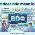 what does bde mean in text