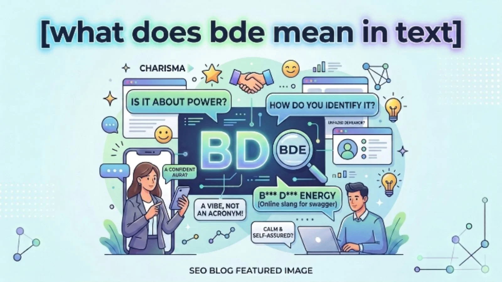 what does bde mean in text