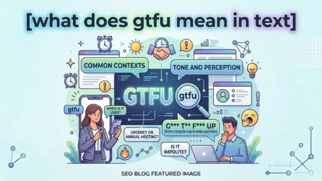 what does gtfu mean in text