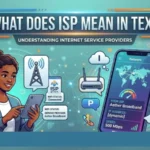 what does isp mean in text