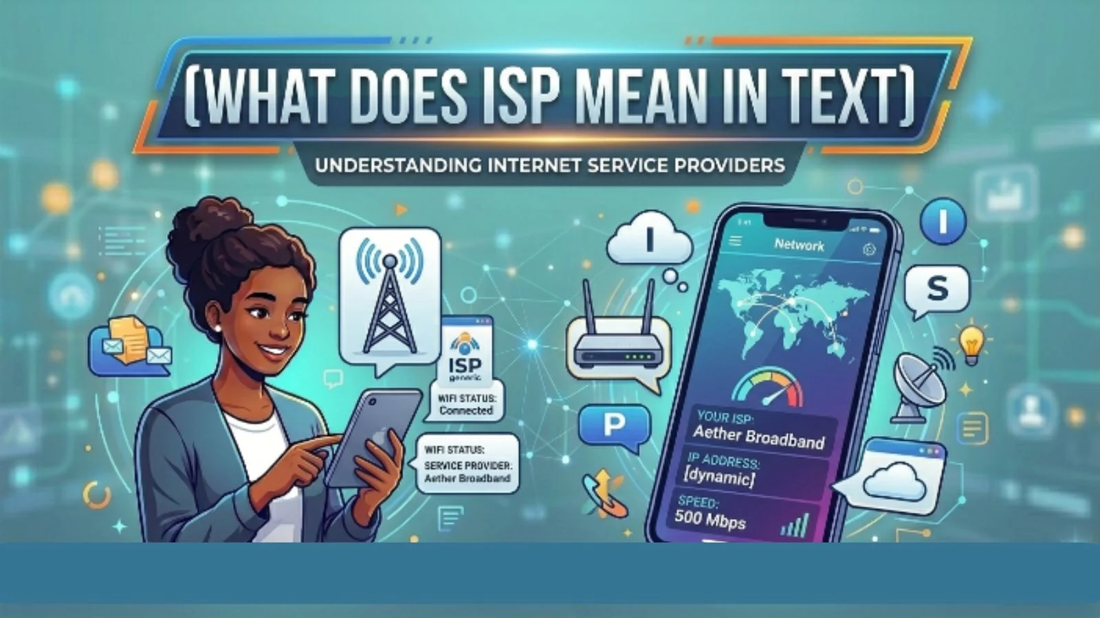 what does isp mean in text
