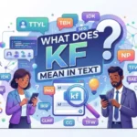 what does kf mean in text