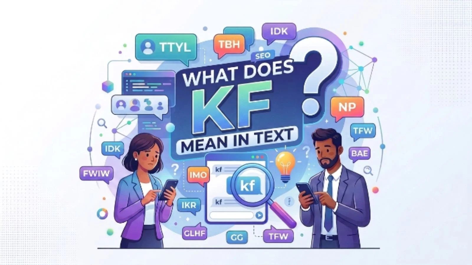 what does kf mean in text