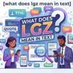 what does lgz mean in text