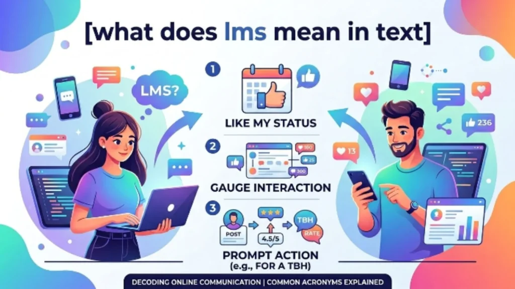 what does lms mean in text