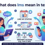 what does lms mean in text