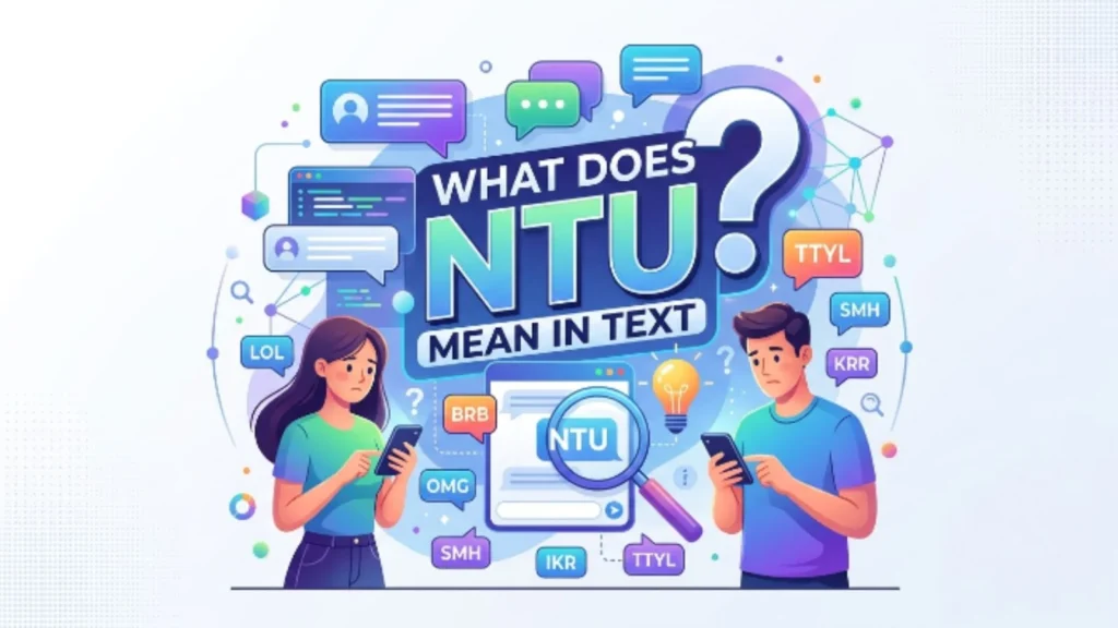 what does ntu mean in text