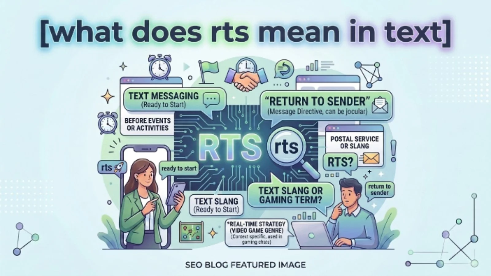 what does rts mean in text