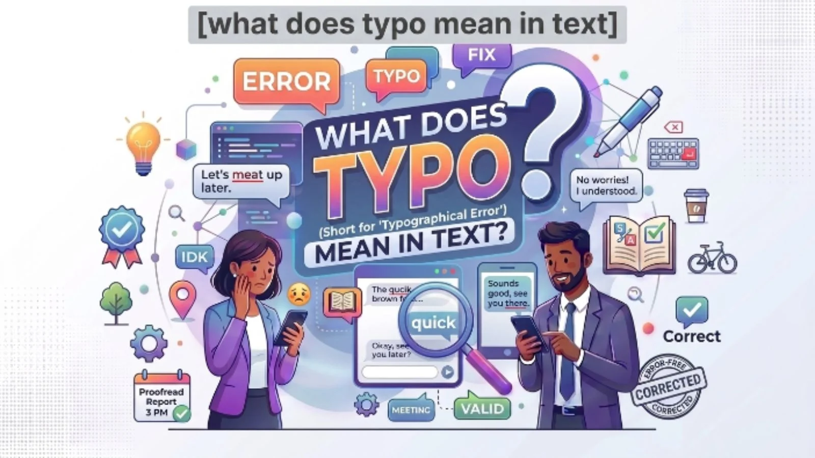 what does typo mean in text