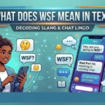 what does wsf mean in text