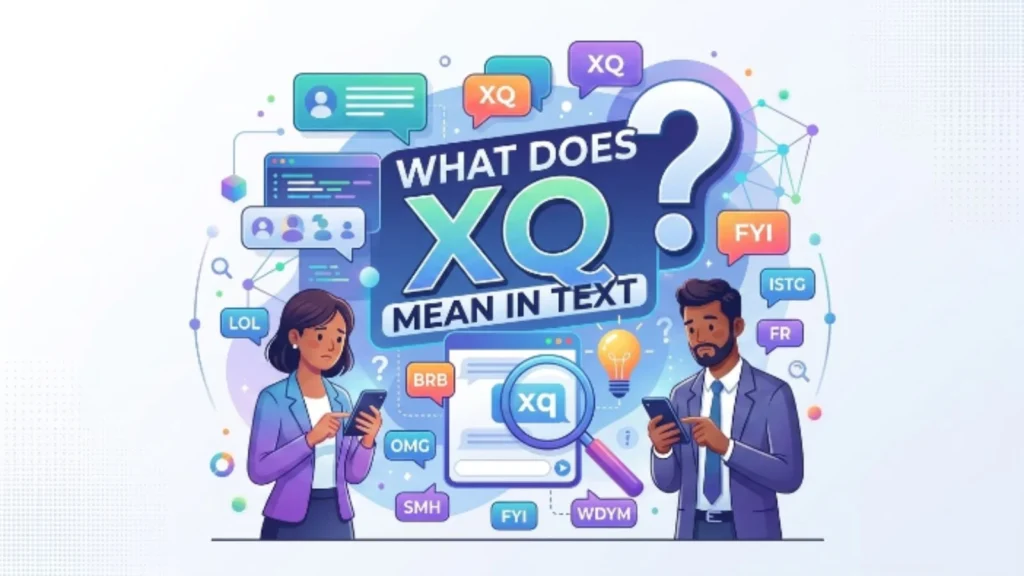 what does xq mean in text
