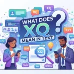 what does xq mean in text