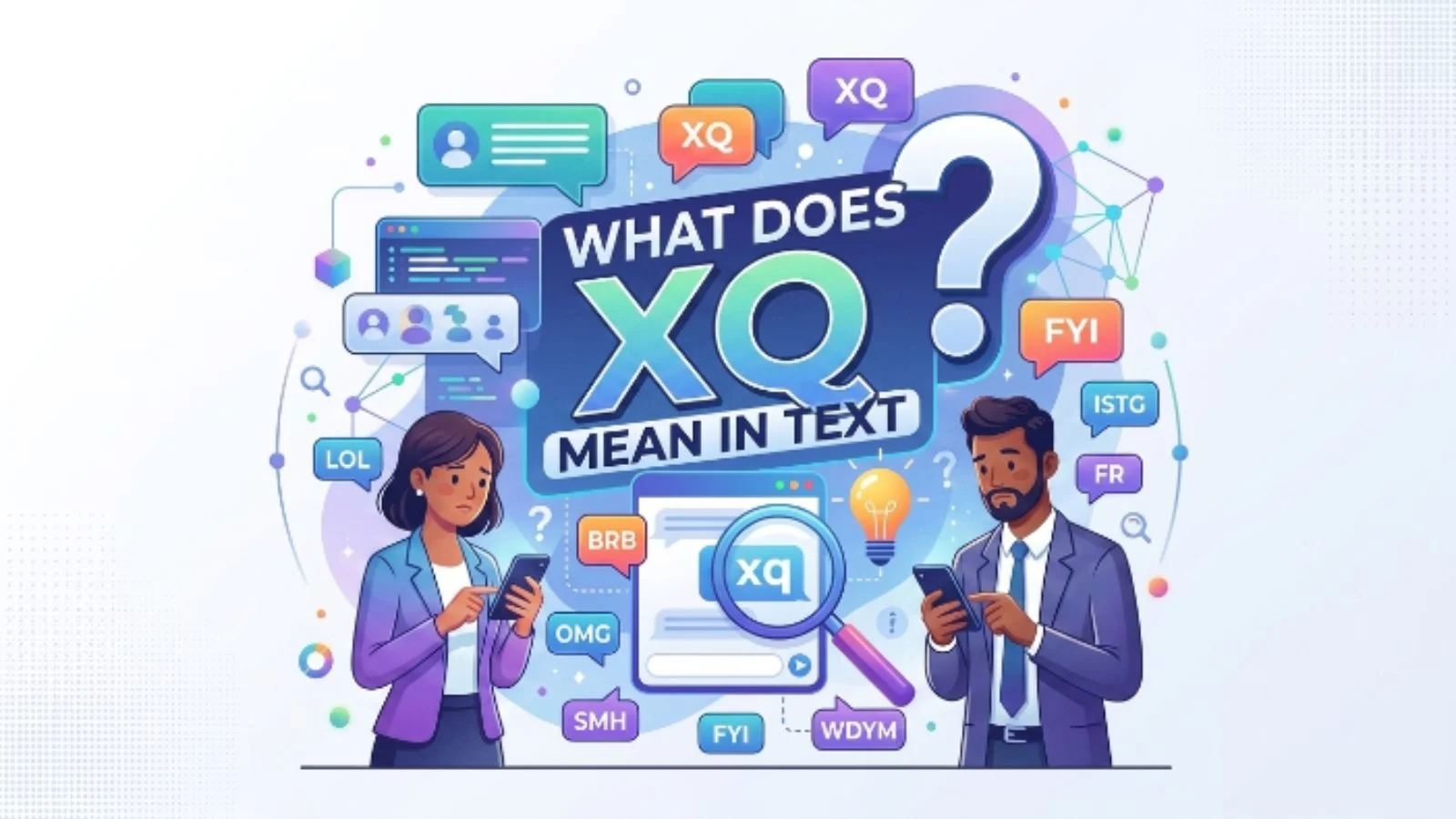 what does xq mean in text
