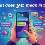 what does yc mean in text