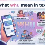 what whu mean in text